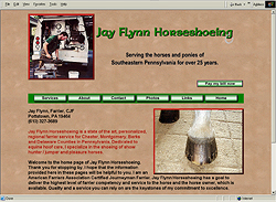 Jay Flynn Horseshoeing
